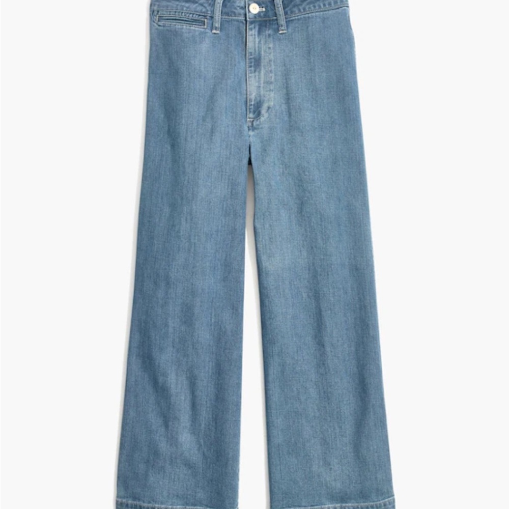 Madewell Emmett Wide-Leg Jeans in Langston